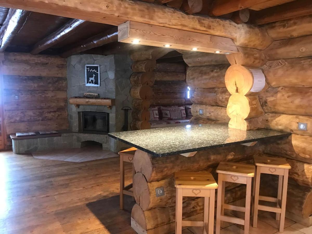 Chalet Spa Le Royal Nathalie Mn La Rouge La Bresse Exterior photo